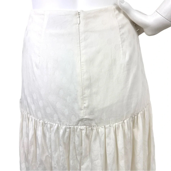 Tiered Cut-Out Maxi Dress in Ivory Size Small Significant Other Anthropologie - Picture 6 of 15